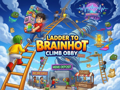 ເກມ Ladder to Brainhot: Climb Obby