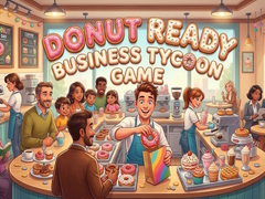ເກມ Donut Ready Business Tycoon Game
