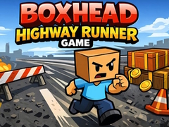 ເກມ Boxhead Highway Runner Game