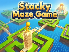 ເກມ Stacky Maze Game