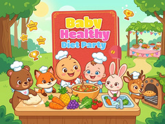 ເກມ Baby Healthy Diet Party