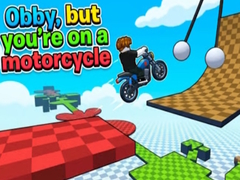 ເກມ Obby, but you're on a motorcycle