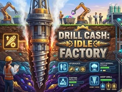 ເກມ Drill Cash: Idle Factory