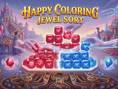 ເກມ Happy Coloring Jewel Sort