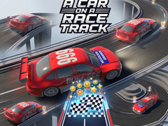 ເກມ A Car on a Race Track
