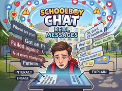 ເກມ Schoolboy Chat: Real Messages