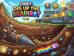 ເກມ Obby: Dig Up The Brainrot!
