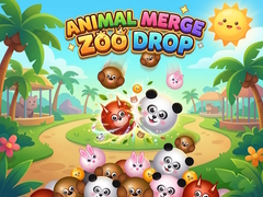 ເກມ Animal Merge Zoo Drop