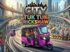 ເກມ City Tuk Tuk Rickshaw