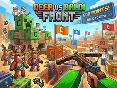 ເກມ Deer Vs Baldi: Front