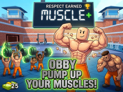ເກມ Obby Pump Up Your Muscles! 