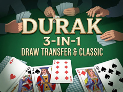 ເກມ Durak 3-in-1: Draw Transfer & Classic