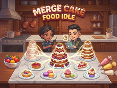 ເກມ Merge Cake: Food Idle