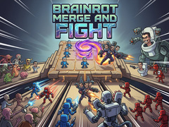 ເກມ Brainrot Merge and Fight