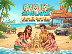 ເກມ Family Simulator Beach Games