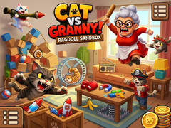 ເກມ Cat Vs Granny! Ragdoll Sandbox