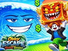 ເກມ Obby Escape from Tsunami Brainrot