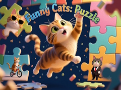 ເກມ Funny Cats: Puzzle