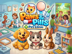 ເກມ Paws & Pills: Pet Clinic