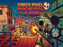 ເກມ Crazy Pixel Apocalypse 4 UI 2026