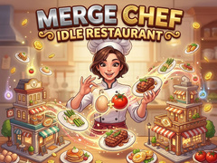 ເກມ Merge Chef: Idle Restaurant