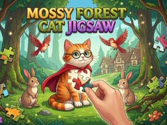 ເກມ Mossy Forest Cat Jigsaw