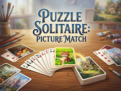 ເກມ Puzzle Solitaire Picture Match
