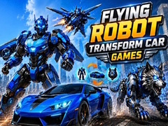 ເກມ Flying Robot Transform Car Games