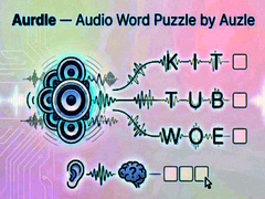ເກມ Aurdle — Audio Word Puzzle by Auzle