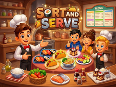 ເກມ Sort and Serve