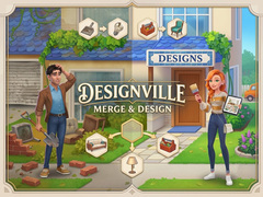 ເກມ Designville: Merge & Design