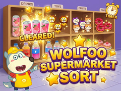 ເກມ Wolfoo Supermarket Sort