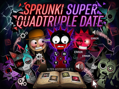 ເກມ Sprunki Super Quadtruple Date