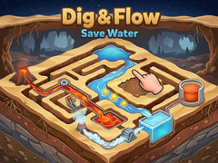 ເກມ Dig & Flow - Save Water