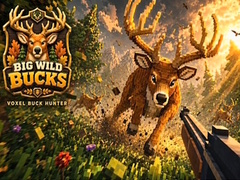 ເກມ Big Wild Bucks: Voxel Buck Hunter