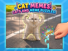 ເກມ Cat Memes: Cats and Meme Puzzles!