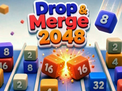 ເກມ Drop & Merge 2048