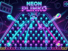ເກມ Neon Plinko