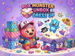 ເກມ Box Monster: Unbox & Dress Up
