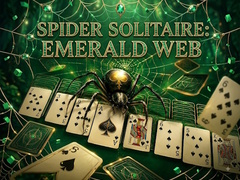 ເກມ Spider Solitaire: Emerald Web