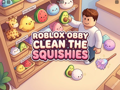 ເກມ Roblox Obby Clean The Squishies 
