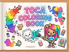 ເກມ Toca Coloring Book