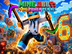 ເກມ Mine Obby: +1 Dig Power per Hit