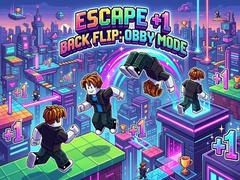 ເກມ Escape +1 Back Flip: Obby Mode