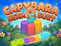 ເກມ Capybara Hexa Sort