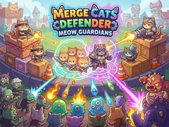 ເກມ Merge Cats Defender: Meow Guardians