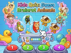 ເກມ Kids Quiz: Guess Brainrot Animals 