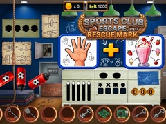 ເກມ Sports Club Escape Rescue Mark