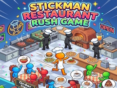 ເກມ Stickman Restaurant Rush Game