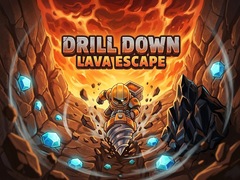 ເກມ Drill Down: Lava Escape